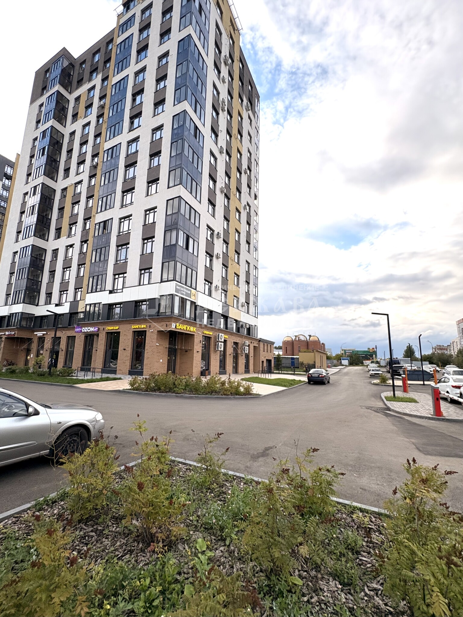 1-комнатная квартира, 24,4 м², Институтская улица,34