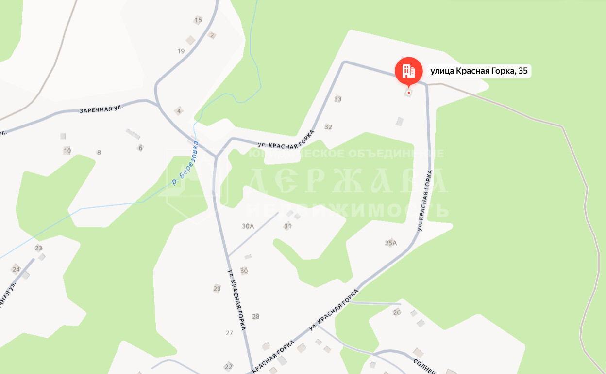 Земельный участок, улица Красная Горка 35