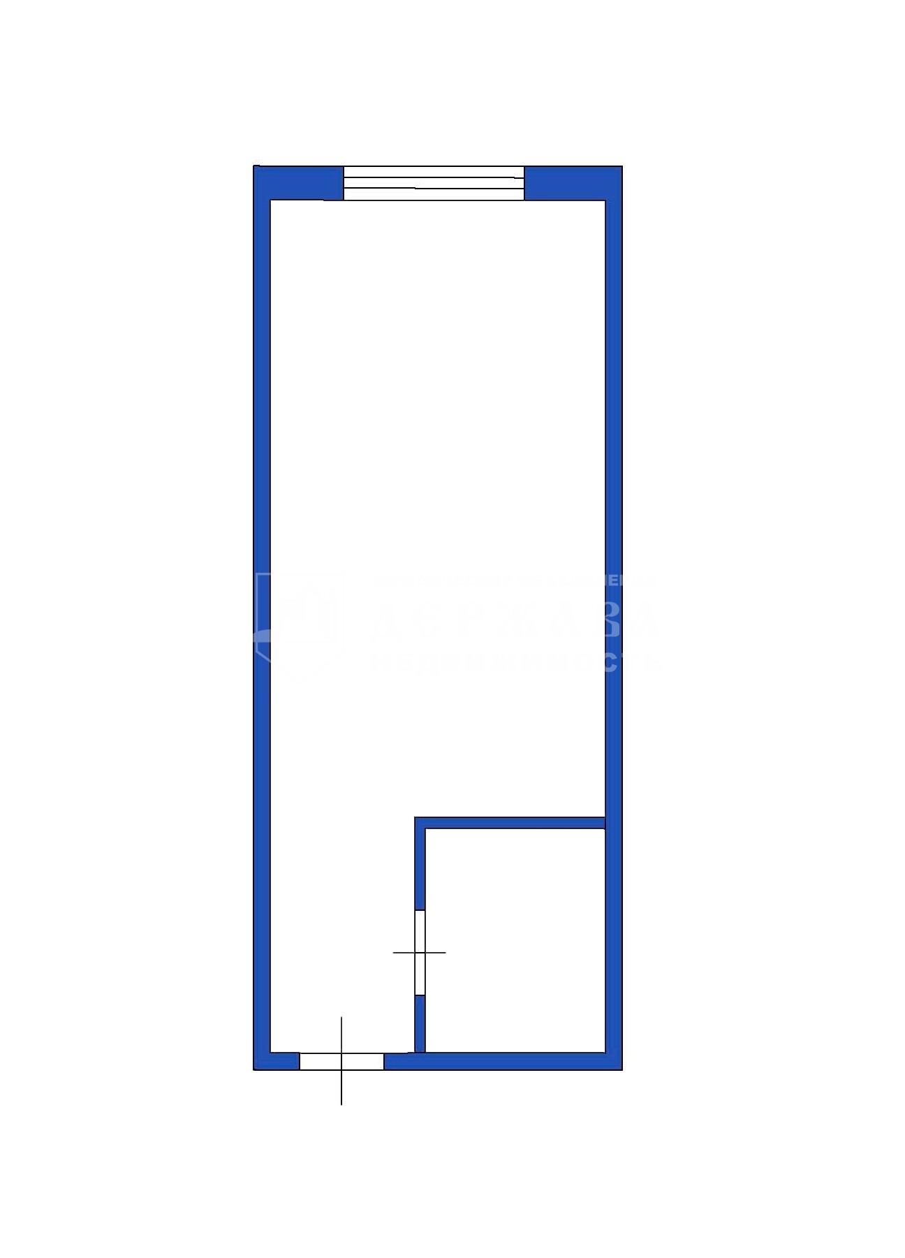 1-комнатная квартира, 18 м², улица Ворошилова 12