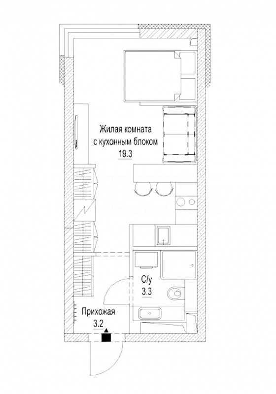 квартира, Ленинградский проспект,46