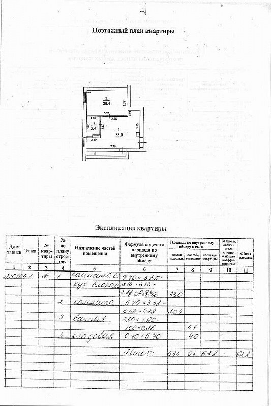 2-комнатная квартира, Торговая улица 5