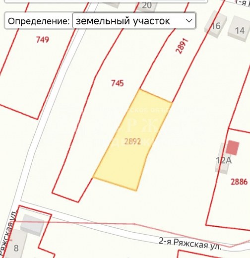 Земельный участок, 2-я Ряжская улица