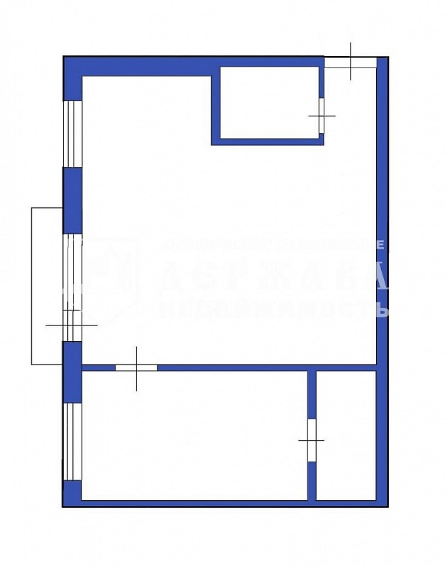 2-комнатная квартира, улица Исайченко 3