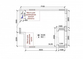 2-комнатная квартира