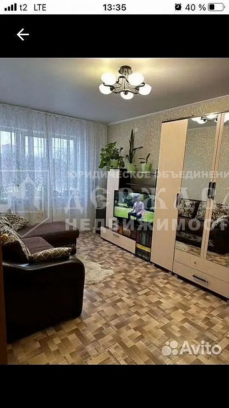 1-комнатная квартира, Кузбасская улица 110/1
